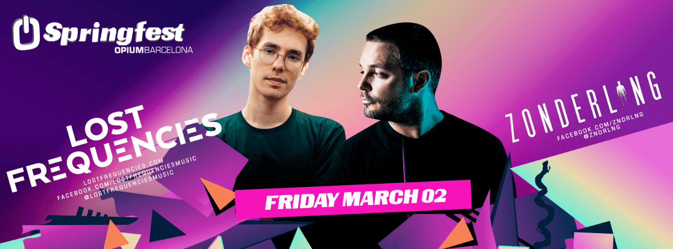 Lost Frequencies & Zonderling | Springfest 2018 image