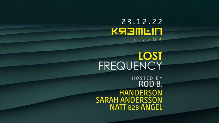 Cover for event: Lost Frequency w/ Rod B.