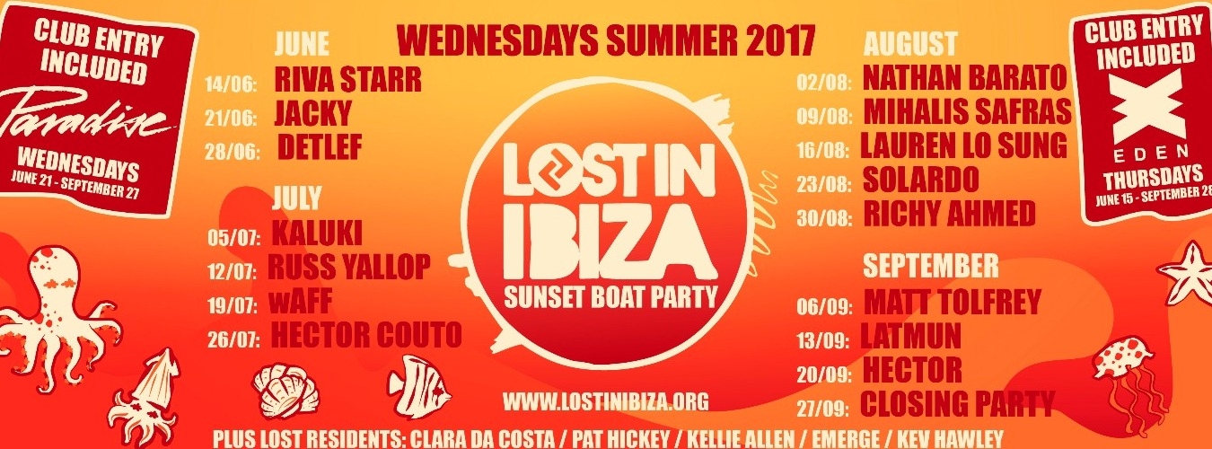 Lost In Ibiza Closing Party I Paradise I Faction Eden image