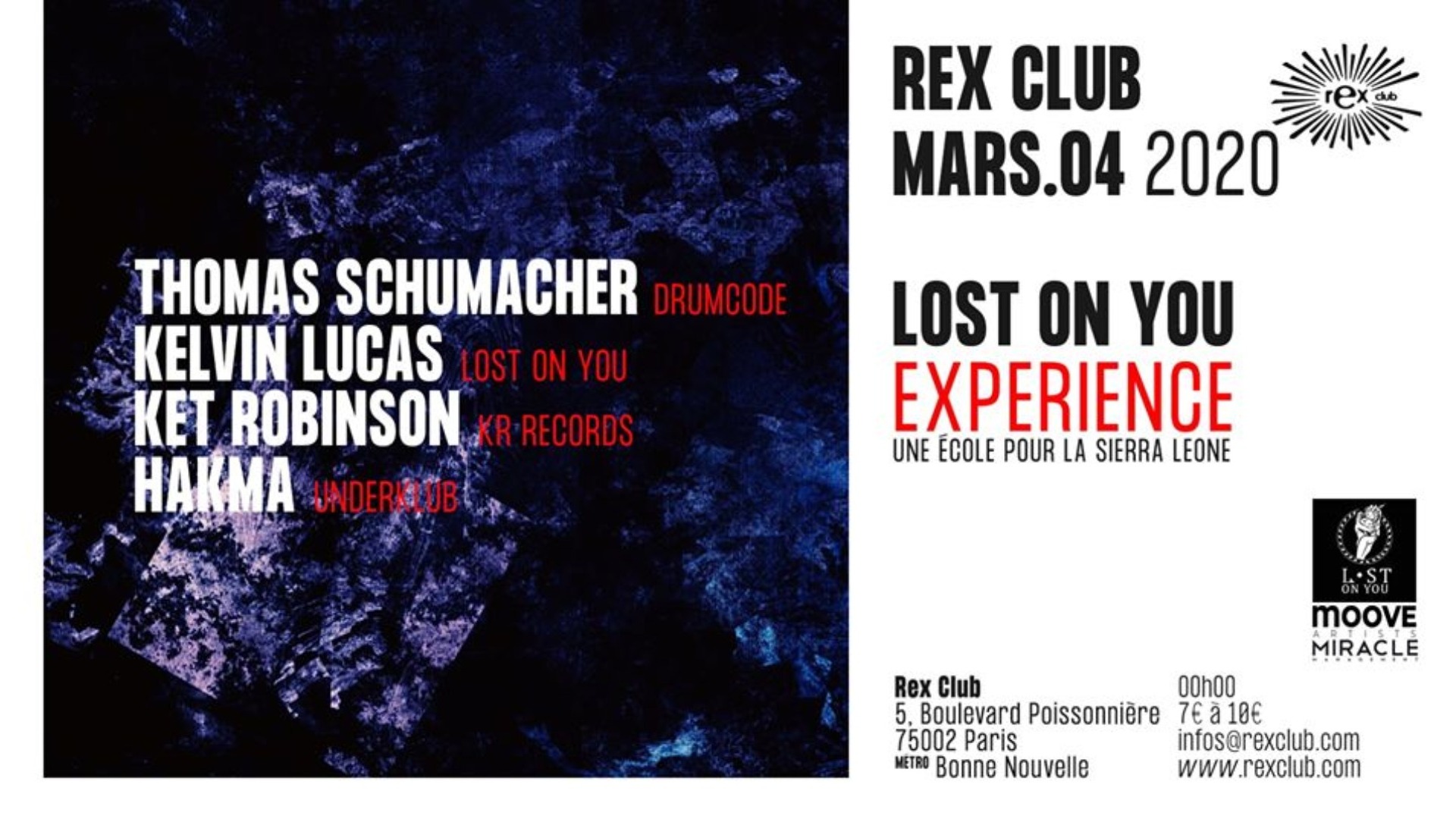 Lost On You Experience: Thomas Schumacher, Kelvin Lucas, Ket Robinson, Hakma image