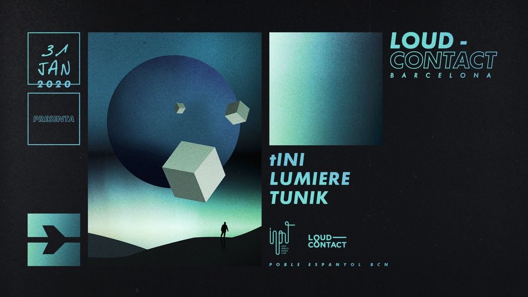 Copertina evento Loud-Contact with tINI, Lumiere & Tunik at Input