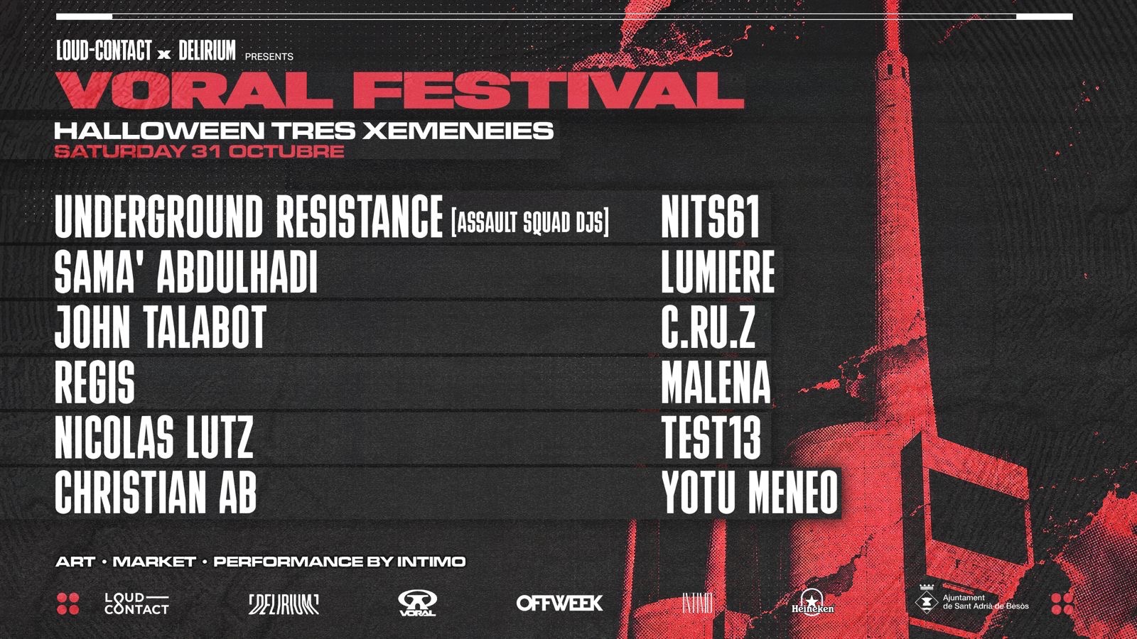 Loud Contact X Delirium presents Voral Festival