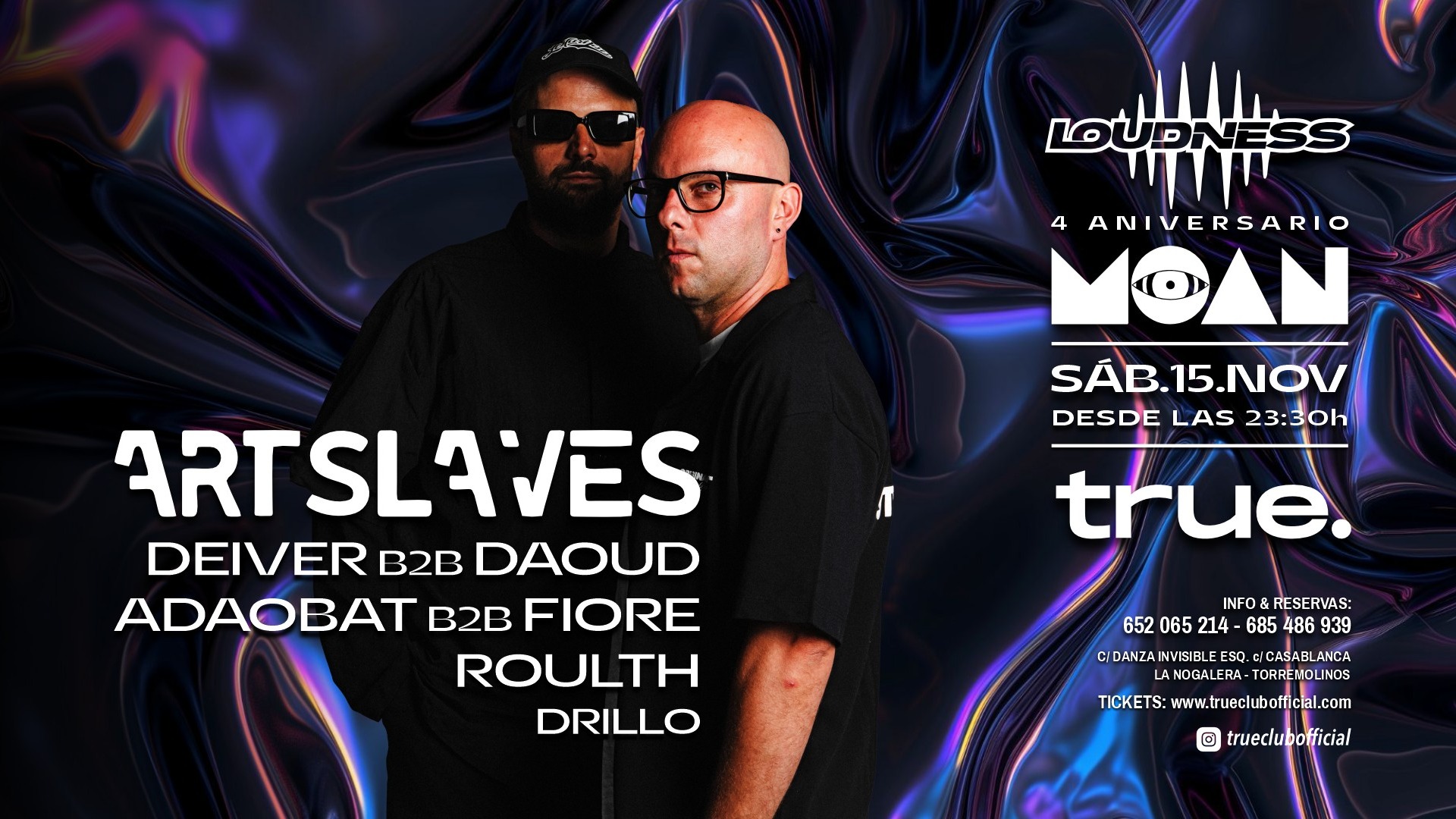 LOUDNESS 4º ANIVERSARIO X MOAN RECORDS image