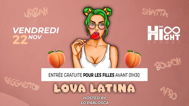 Cover for event: LOVA LATINA