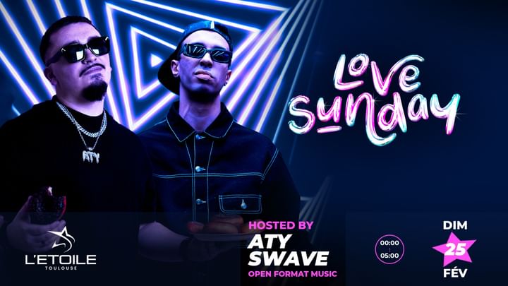 Cover for event: LOVE SUNDAY (DJ Guest : ATY) 