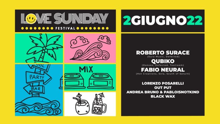 Cover for event: LOVE SUNDAY FESTIVAL