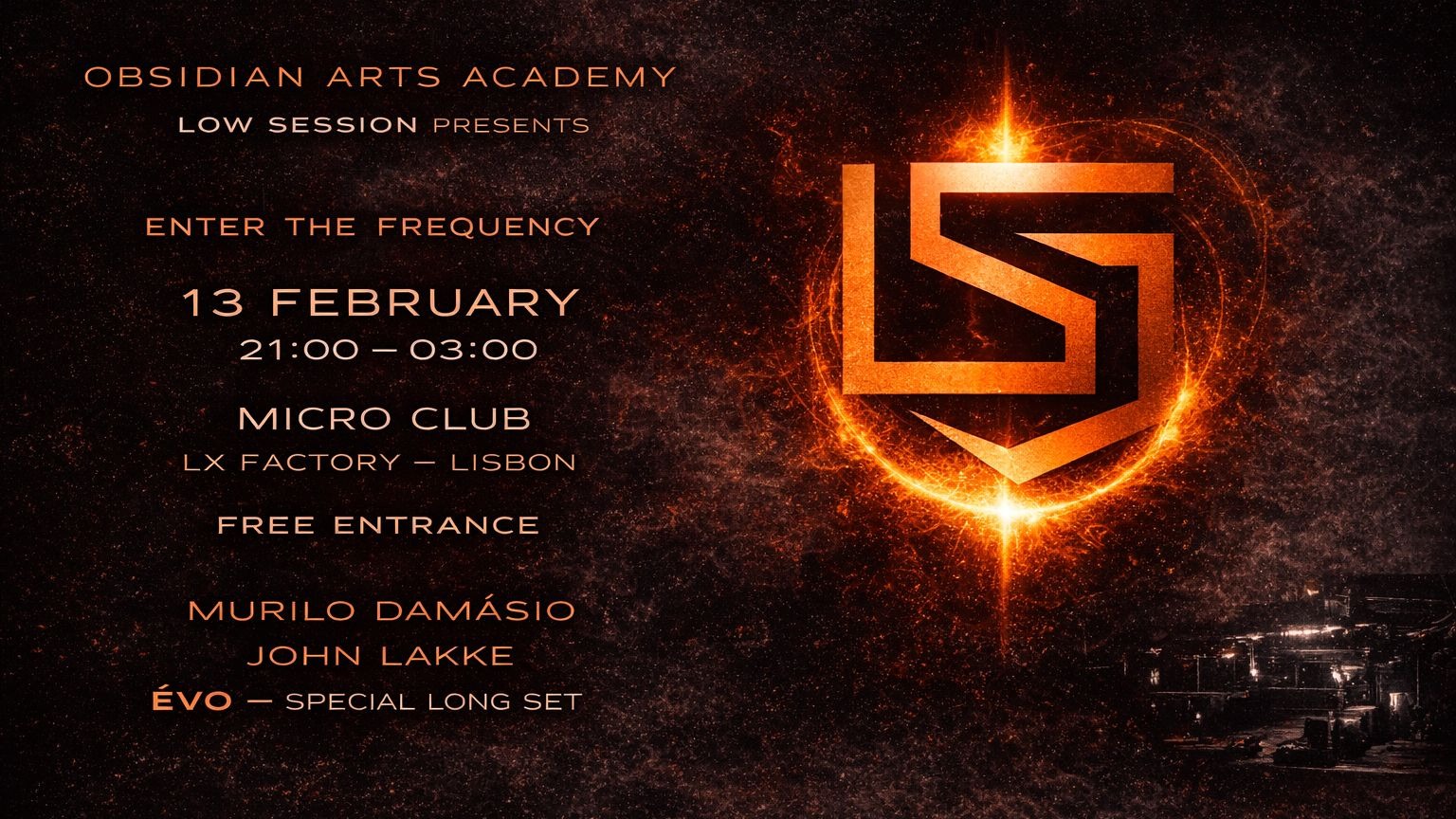 Low Session Presents - Obsidian Arts Academy image