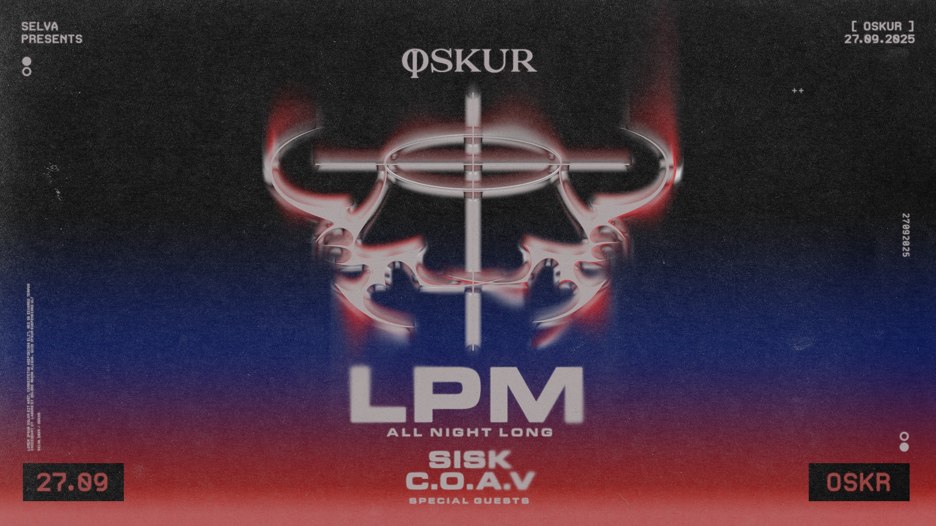 LPM All Night Long  SPECIAL GUESTS  Sisk y C.O.A.V image