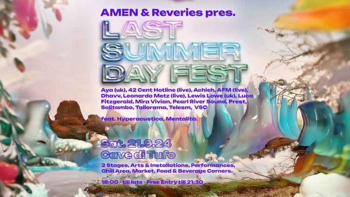 Cover for event: LSD - Last Summer Day fest by AMEN & Reveries