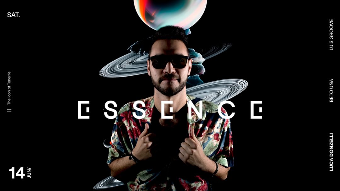 Luca Donzelli · Essence · Sat. 14th June 2025 event cover
