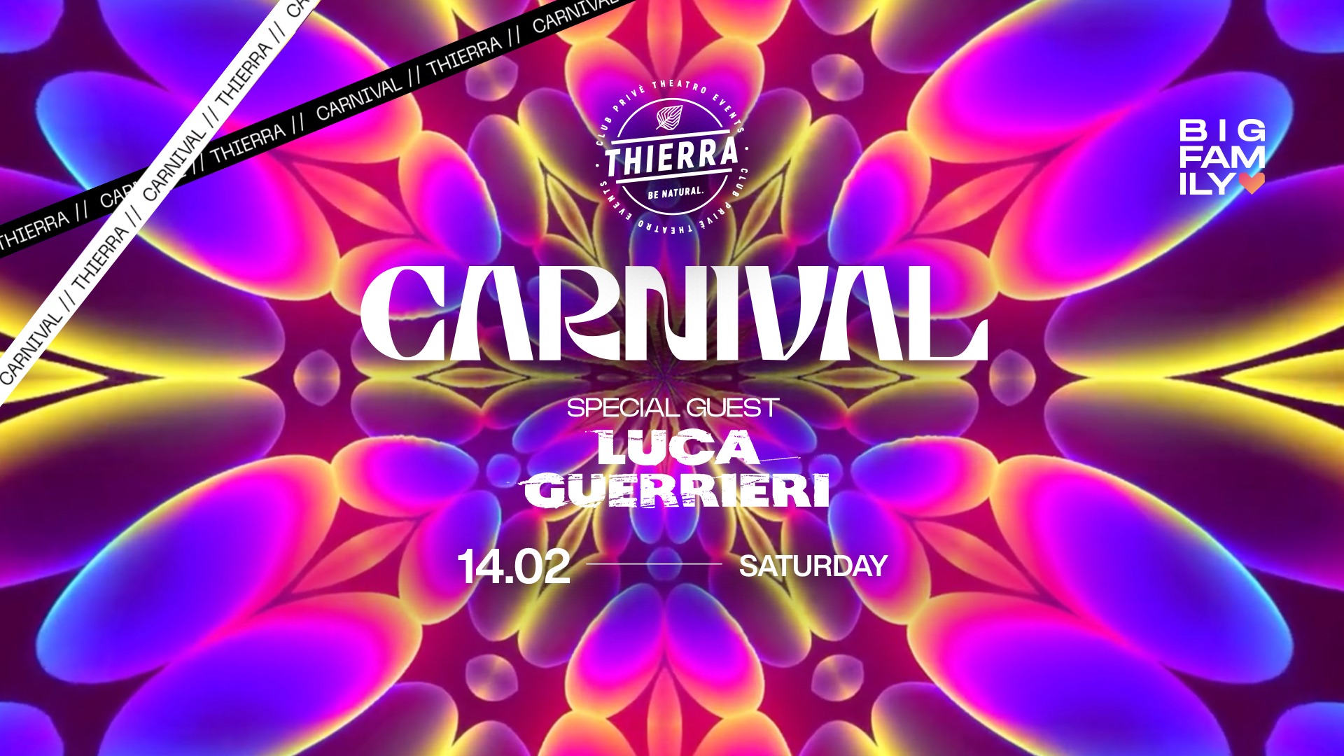 LUCA GUERRIERI | CARNIVAL - SAB 14 FEB image