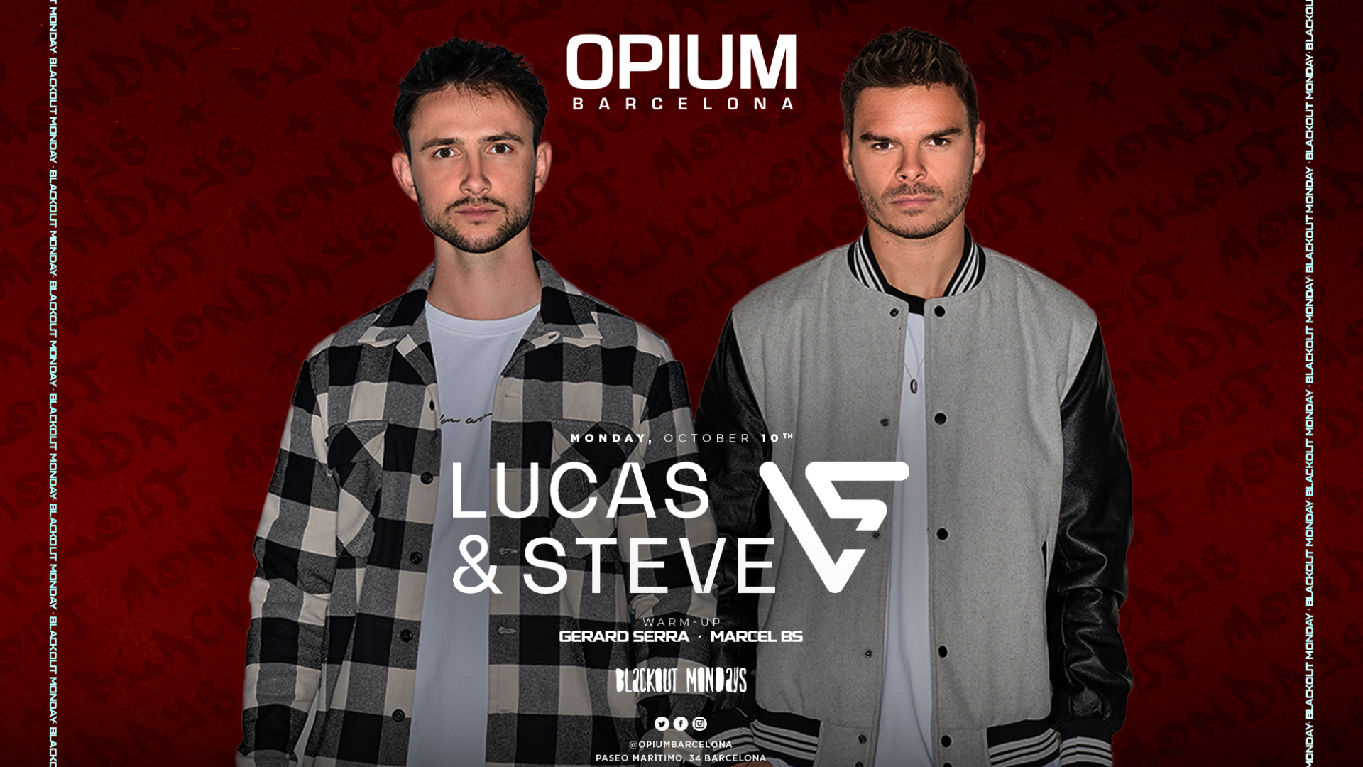 LUCAS & STEVE BLACKOUT MONDAYS image