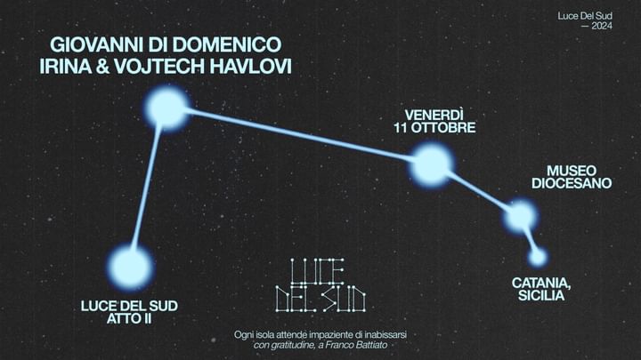 Cover for event: LUCE DEL SUD W/  Giovanni di Domenico - Irina & Vojtech Havlovi