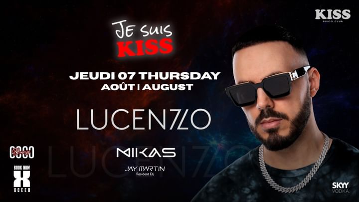 Cover for event: LUCENZO | JE SUIS KISS