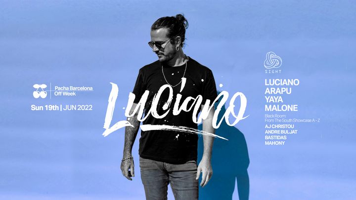 Cover for event: Luciano & Friends - Pacha Off Week