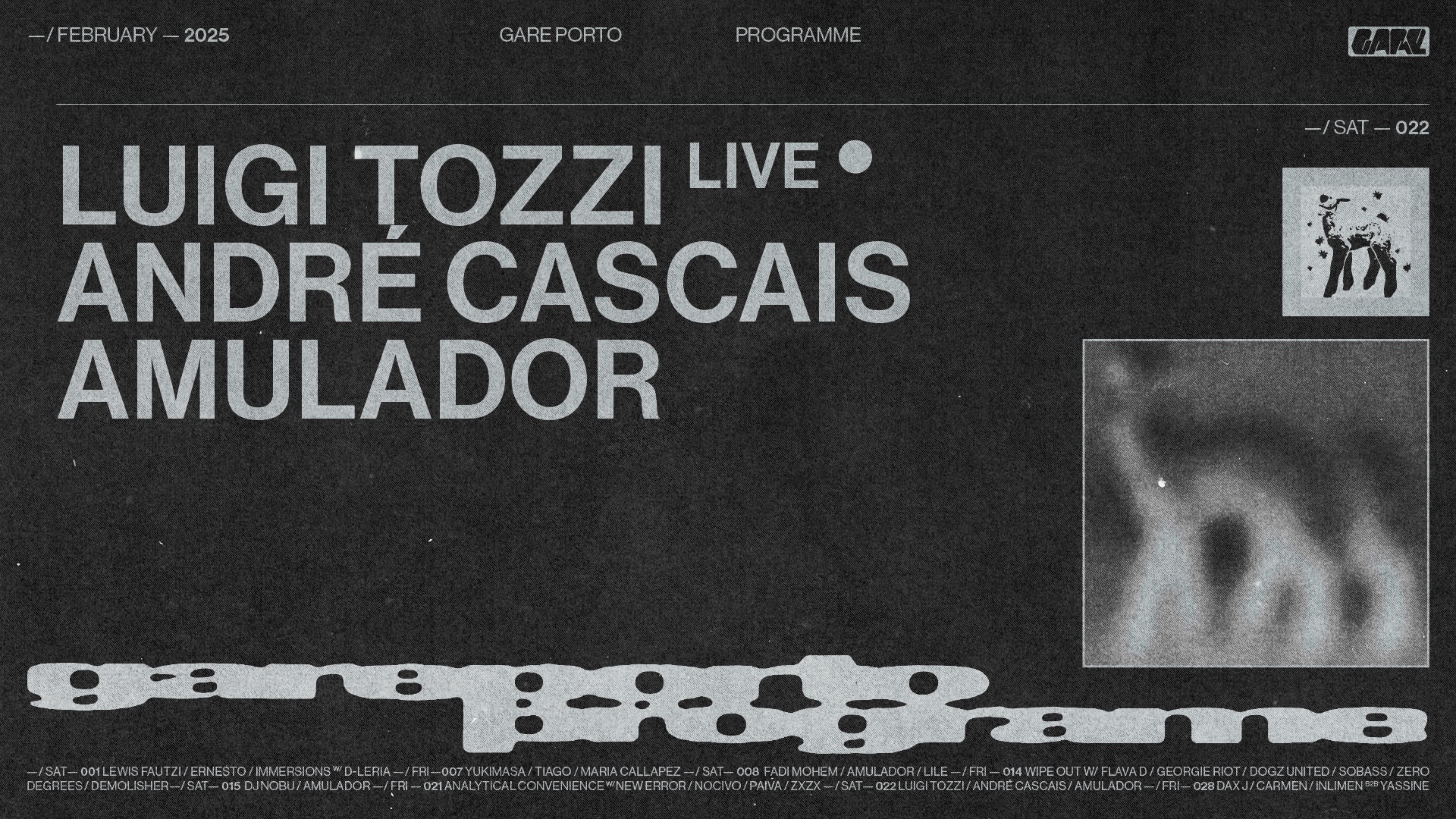 LUIGI TOZZI [live] + André Cascais + Amulador image