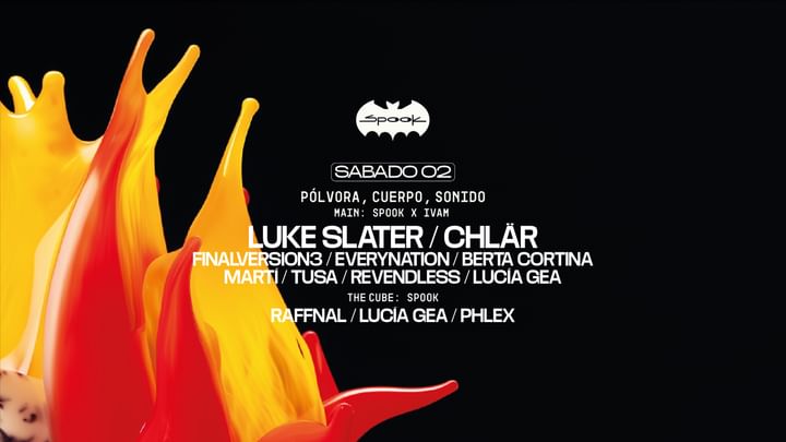 Cover for event: Luke Slater & CHLÄR + Spook x IVAM