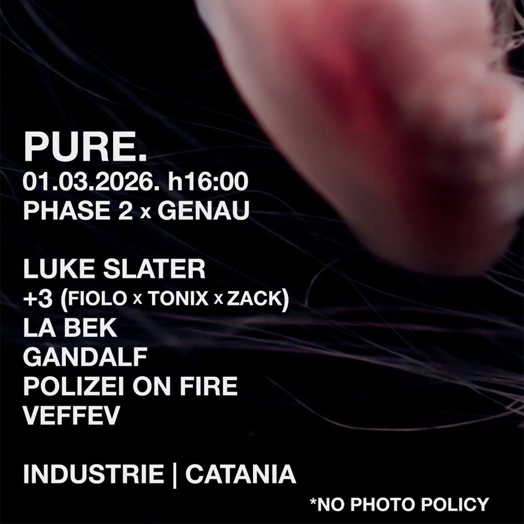 LUKE SLATER  x PURE.  image