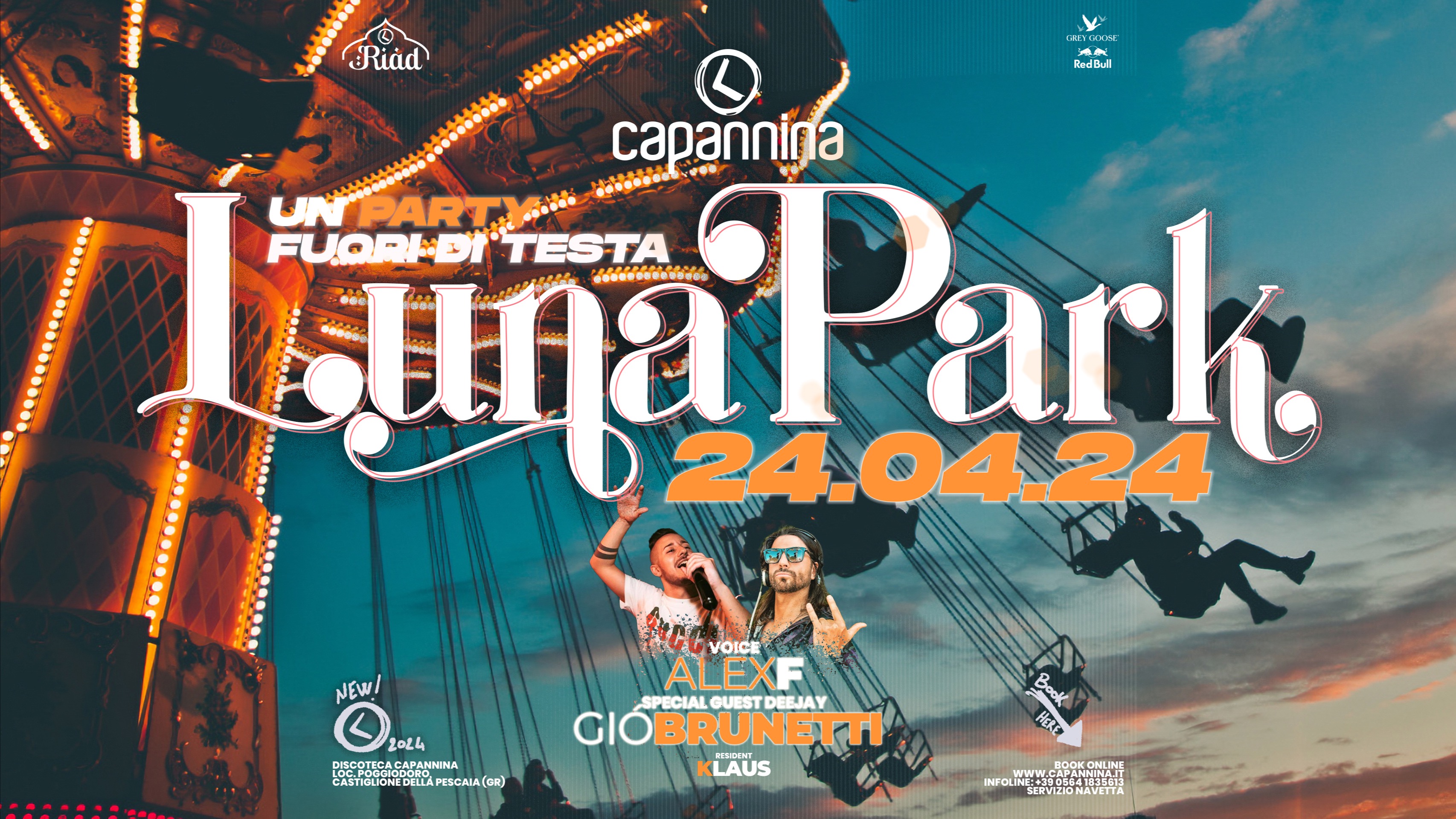 LUNA PARK ONE NIGHT NEW CAPANNINA
