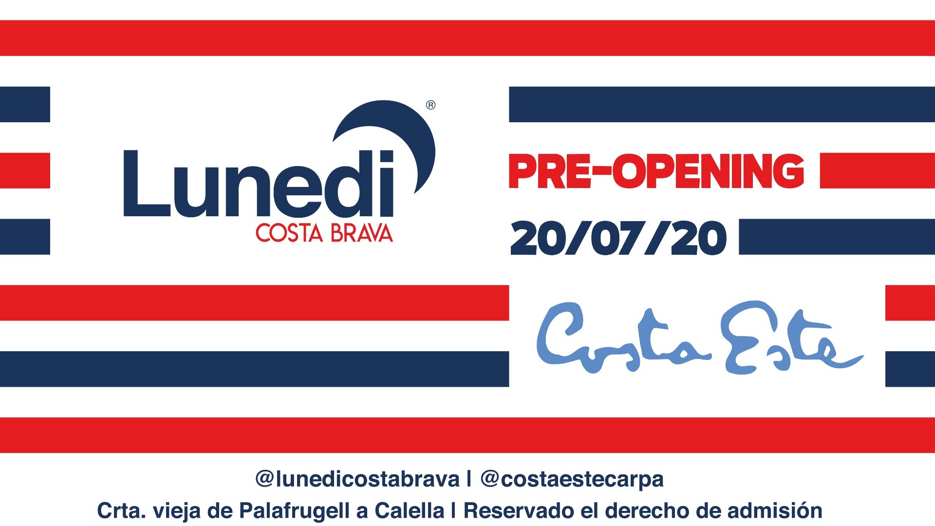 Lunedi | Pre-Opening - Carpas Costa Este image
