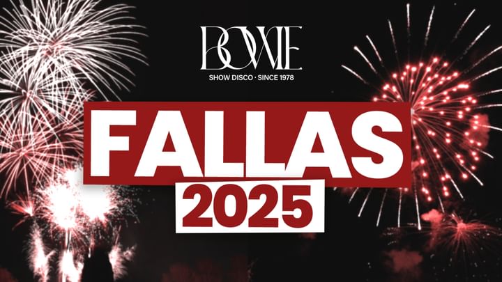 Cover for event: Lunes 17/03 Bowie Night FALLAS