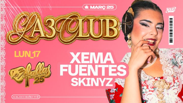 Cover for event: LUNES 17 | XEMA FUENTES + SKINYZ + Fons