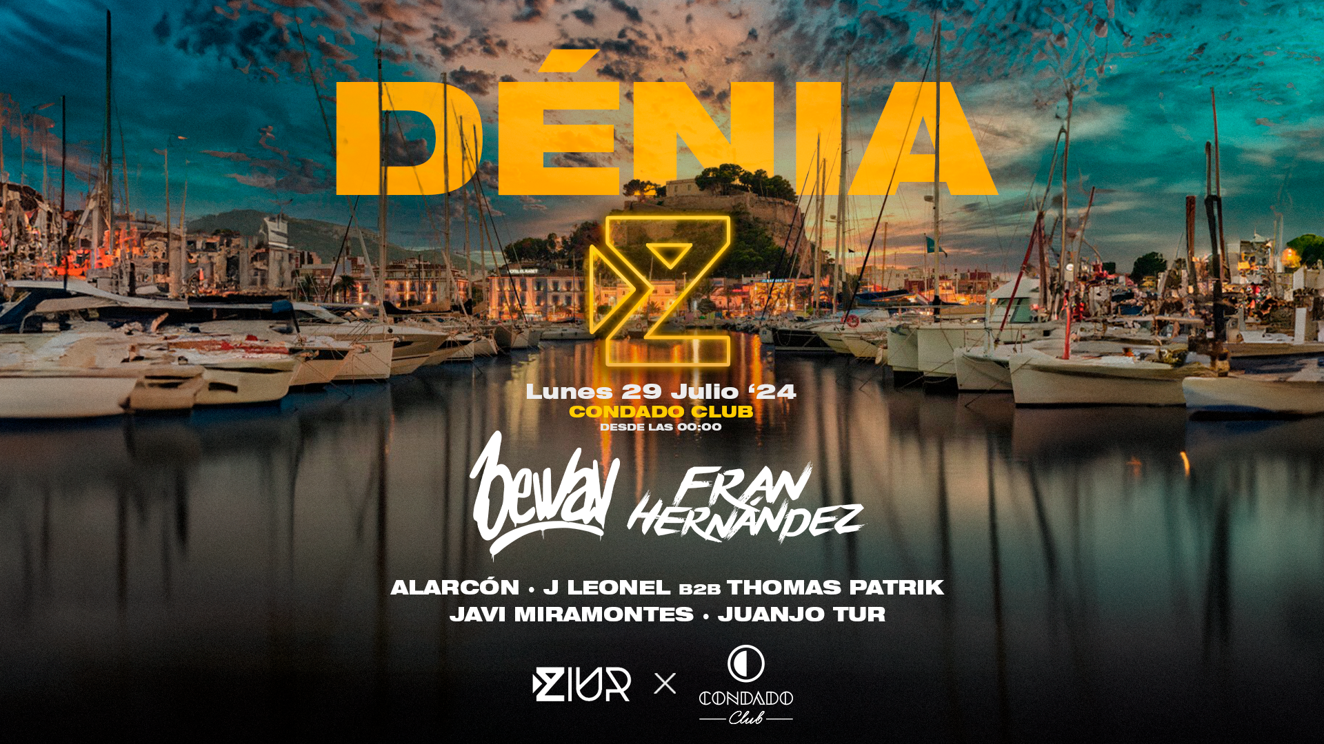 Lunes 29.07 | ZIUR @ Condado, Dènia image