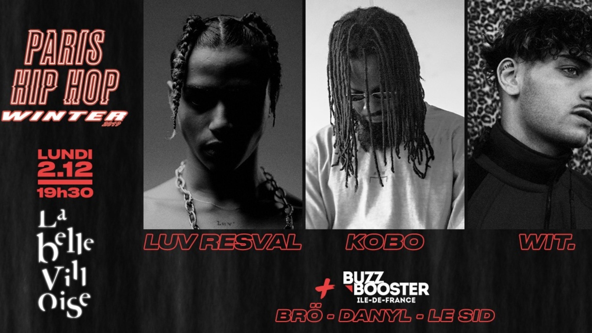 Luv Resval, Kobo, Wit. + Finale Buzz Booster Île-de-France image