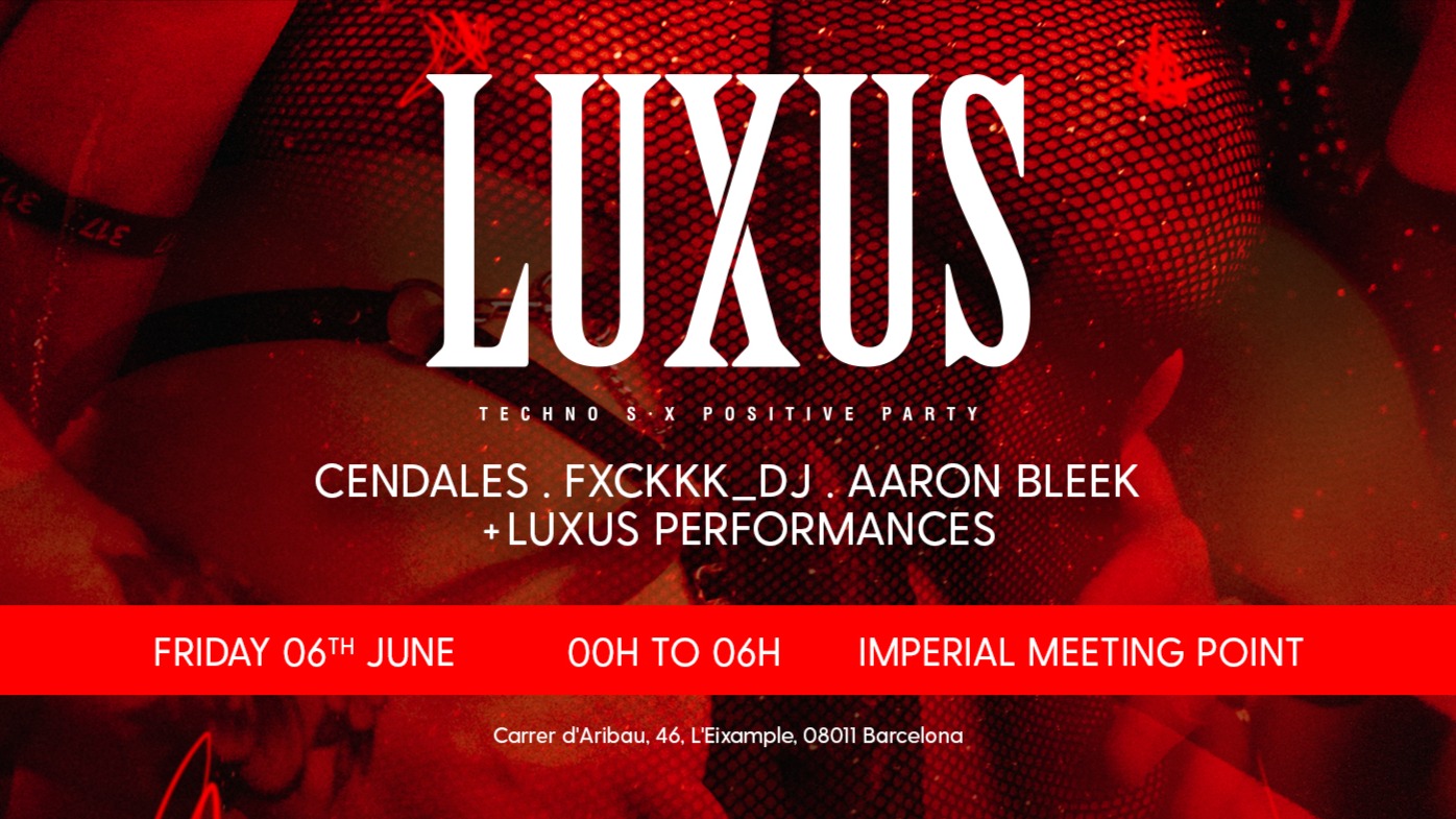 LUXUS pres: TECHNO S*X POSITIVE PARTY image