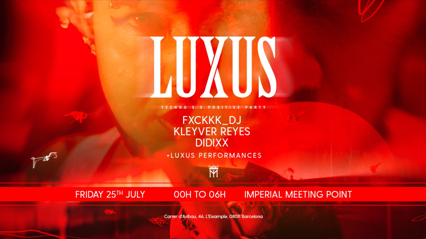 LUXUS pres: TECHNO S*X POSITIVE PARTY image