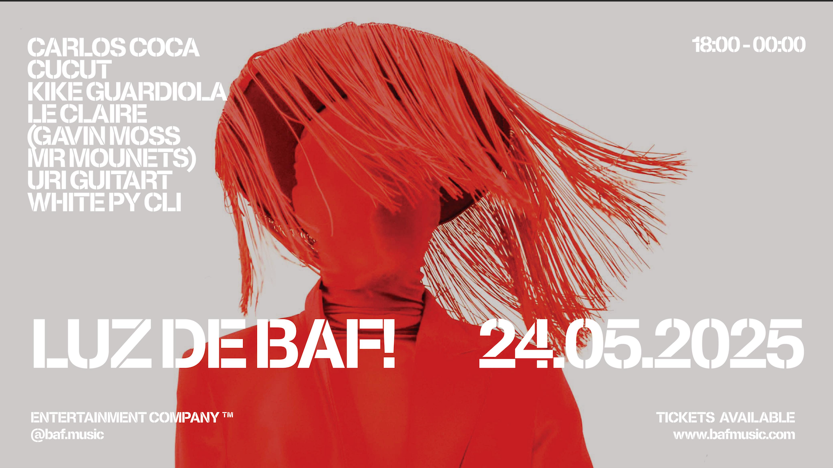 LUZ DE BAF! (Entradas en bafmusic.com)  image