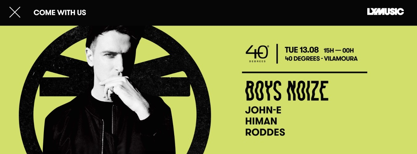 LX Music presents Boys Noize image