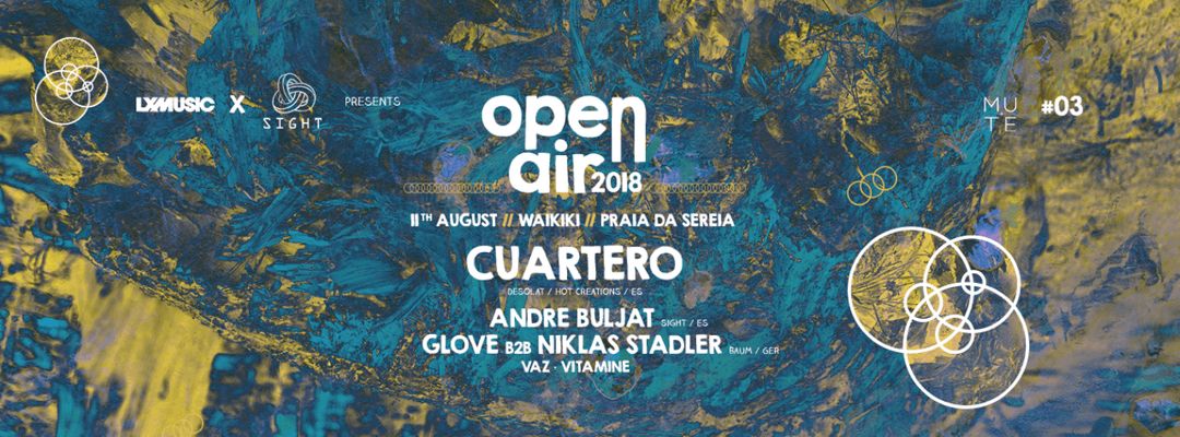 Cartel del evento LXM Open Air #3 w/ Cuartero