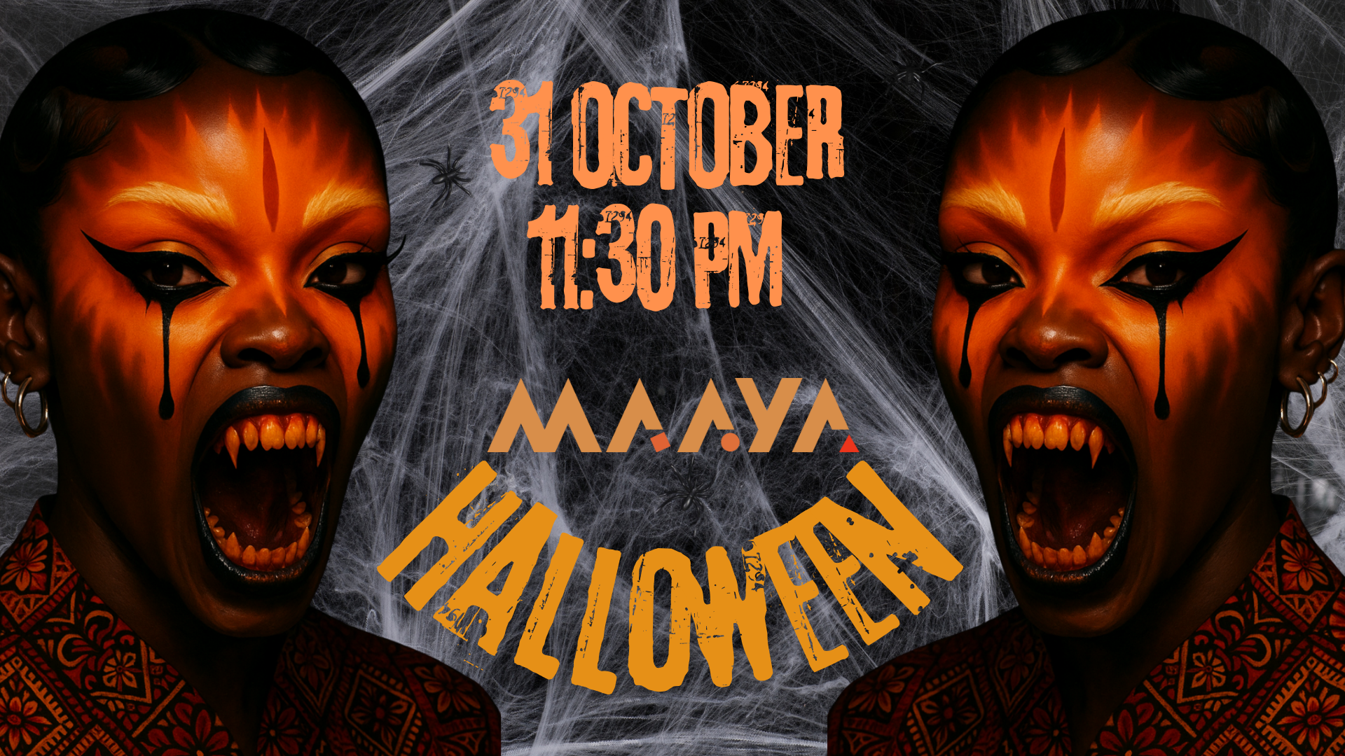 AFRO HALLOWEEN by MAAYA