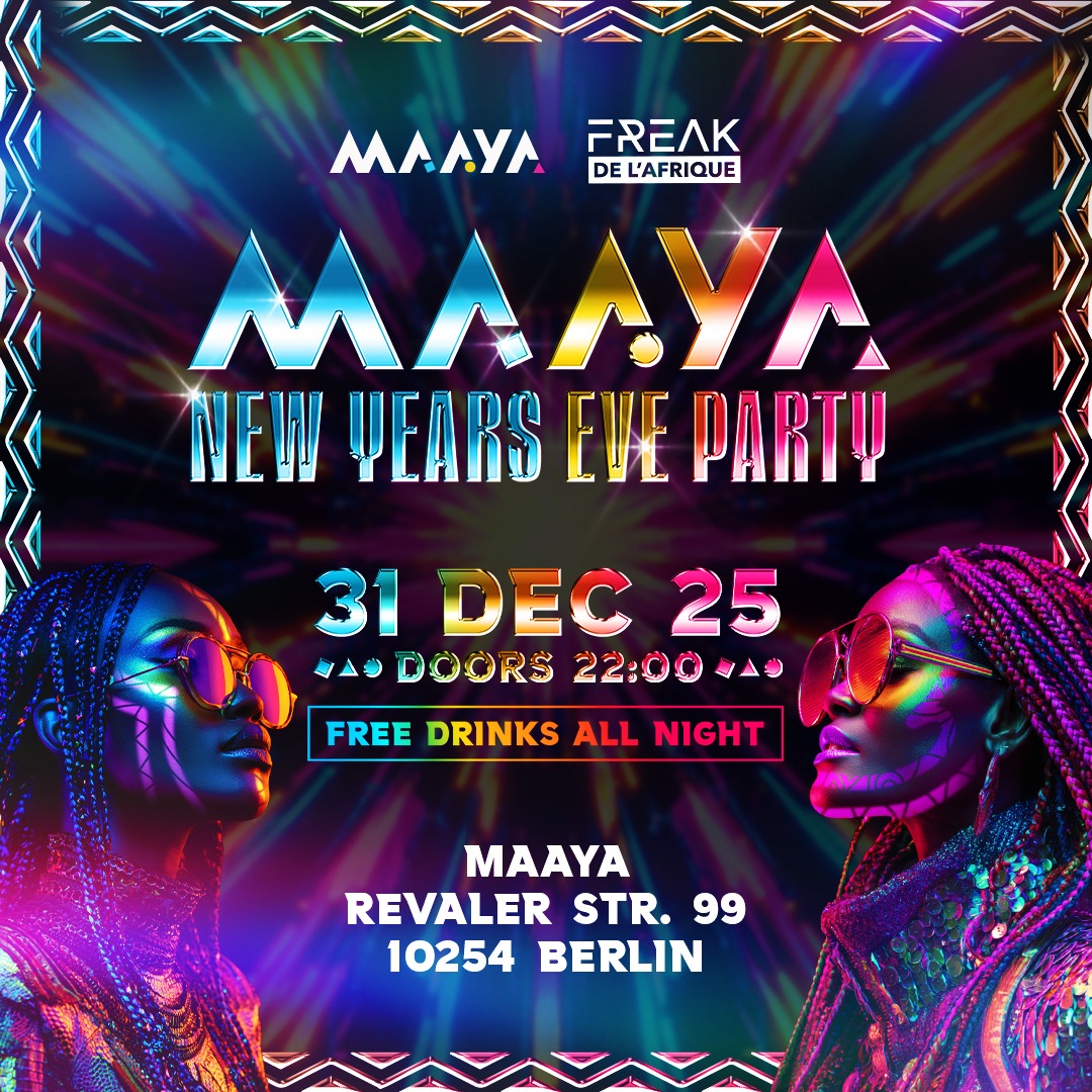 MAAYA NEW YEARS EVE PARTY 2025 | MAAYA Newsletter