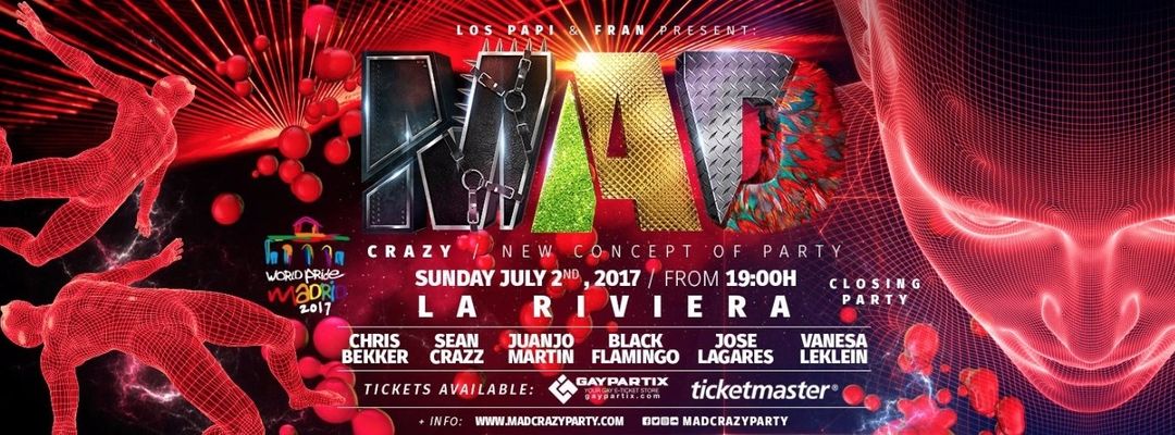 MAD Crazy Party event cover