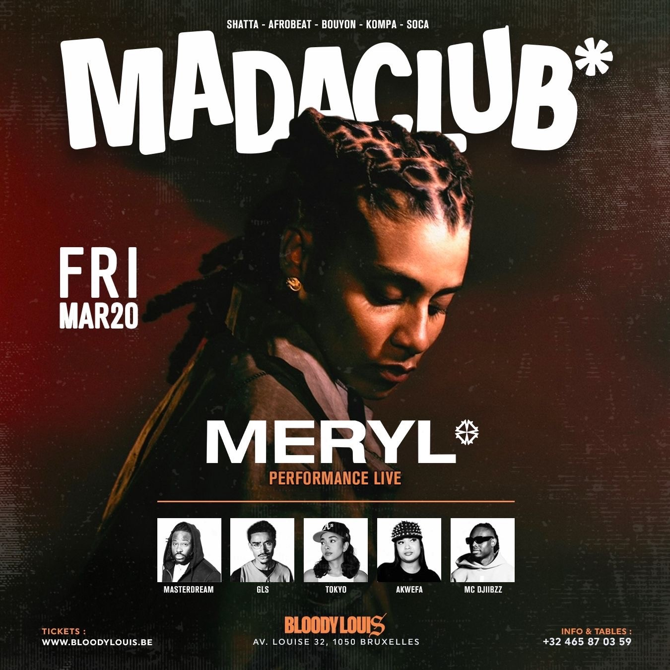 MADA CLUB X MERYL | 20 MARS image