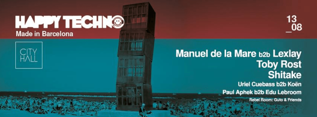 Made in Barcelona presented by Happy Techno | Manuel de la Mare b2b Lexlay image