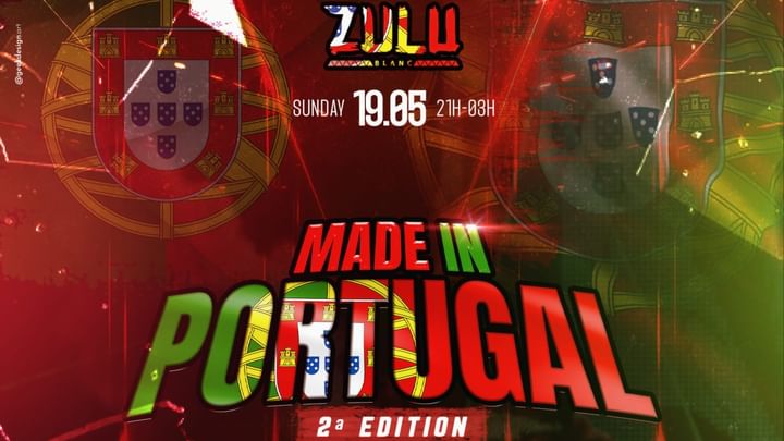 Cover for event: MADE IN PORTUGAL - 19/05 - ZULU Luxembourg