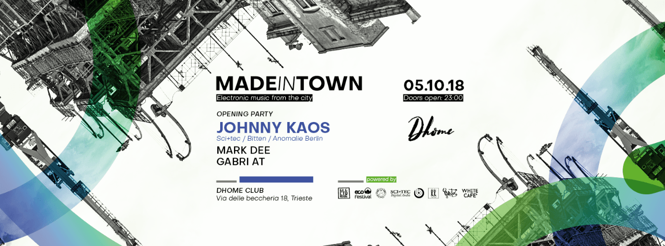 Made In Town #1 Opening w/ Johnny Kaos image