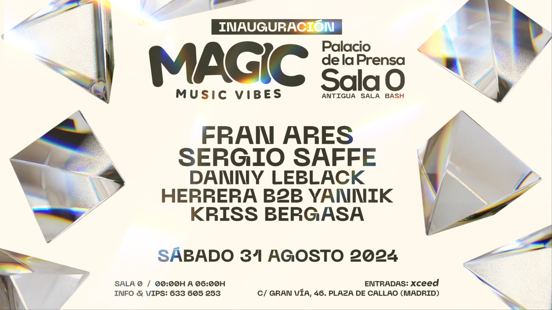 MAGIC INAUGURACION SALA O (ANTIGUA SALA BASH) image