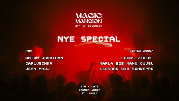 Cover for event: Magic Mansion - NYE Special 