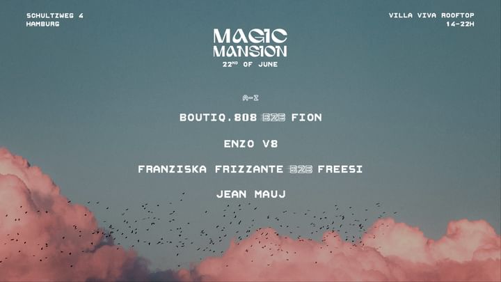 Cover for event: Magic Mansion ps. Rooftop Open Air