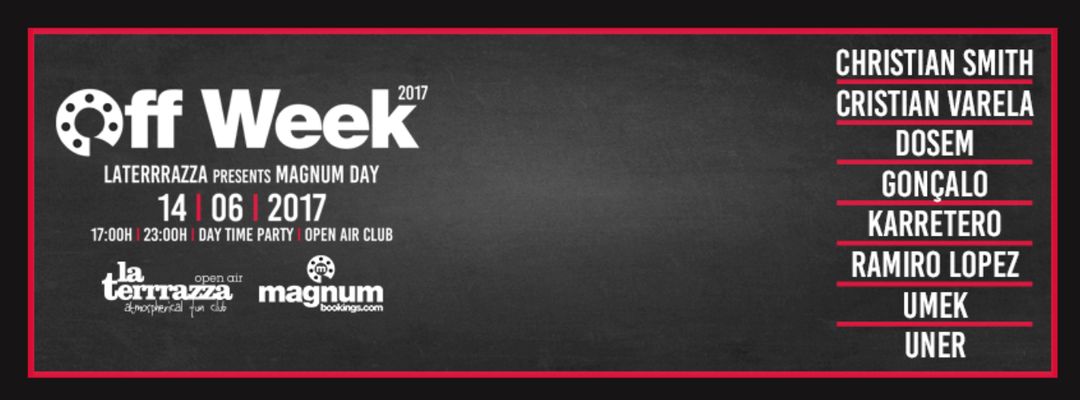 Capa do evento Magnum By Day - OFFWEEK