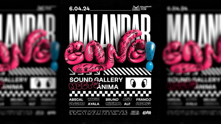 Cover for event: Malandar GANG/ Club