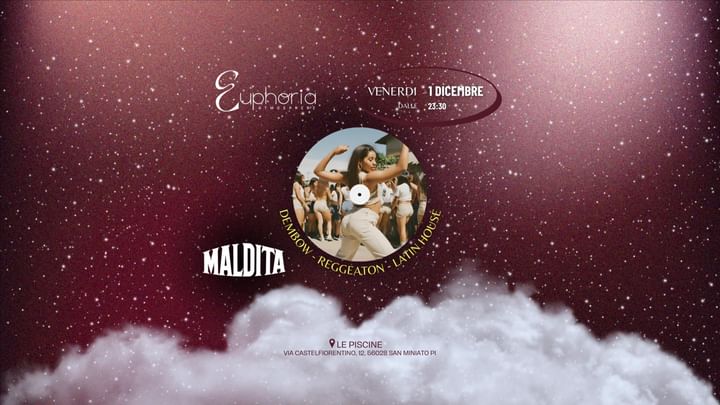 Cover for event: MALDITA [Le Piscine] 01 DICEMBRE