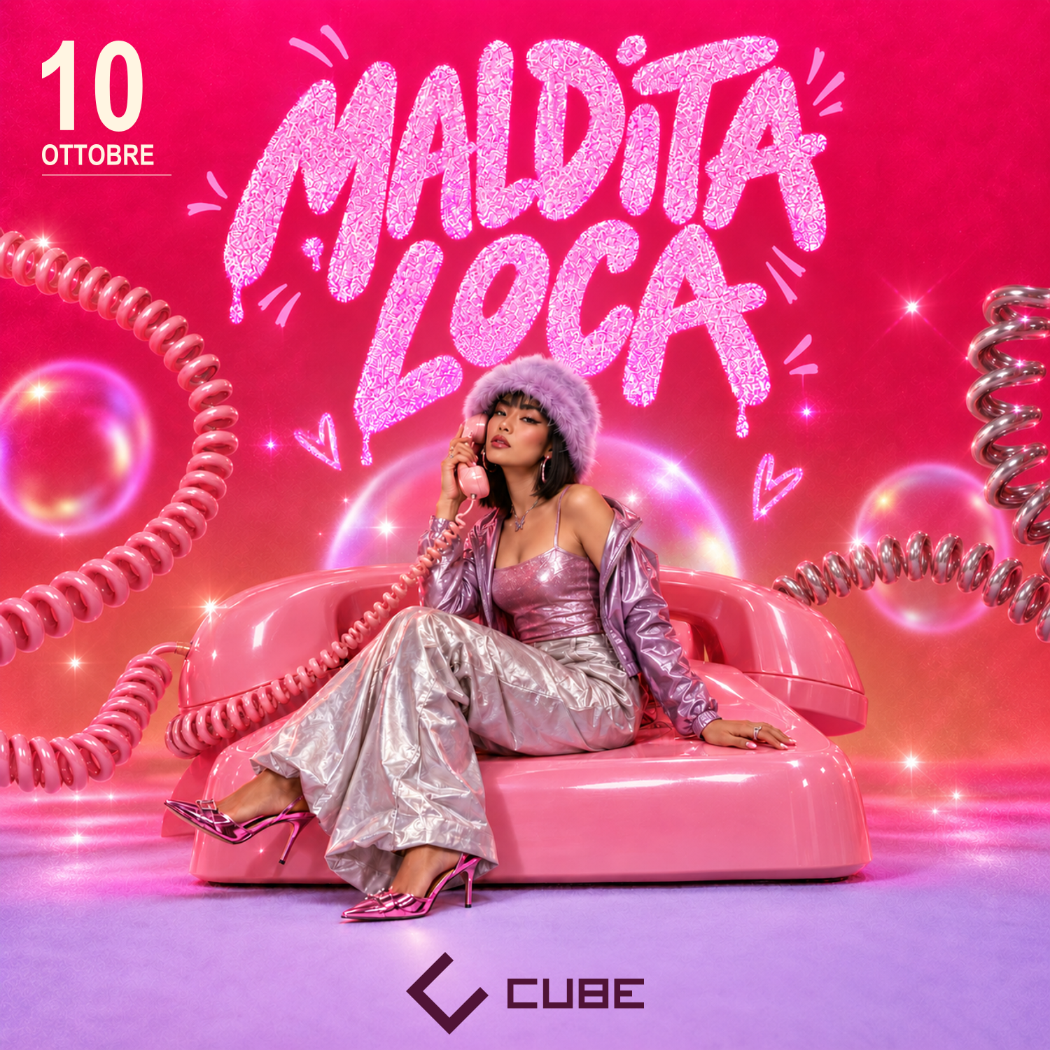 Maldita Loca | Sab. 10/10 | Cube Club @ Cube Club | Bilhetes & Guest Lists