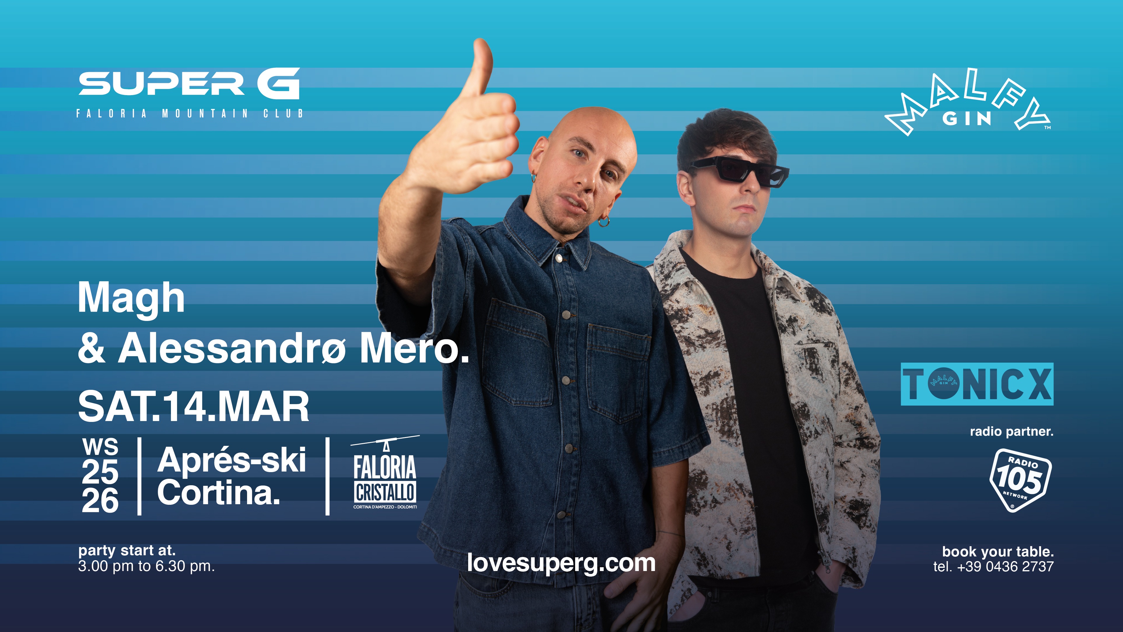 TONICX presents MAGH & ALESSANDRØ MERO @Super G  image