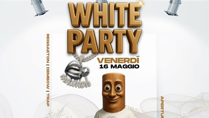 Cover for event: MALVADA WHITE PARTY Reggaeton, Dembow, Trap