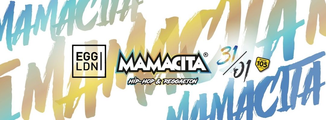 Mamacita: Hip-Hop & Reggaeton-Eventplakat